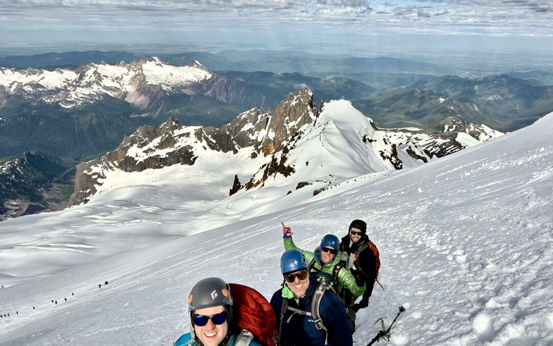 backcountry skiing trip