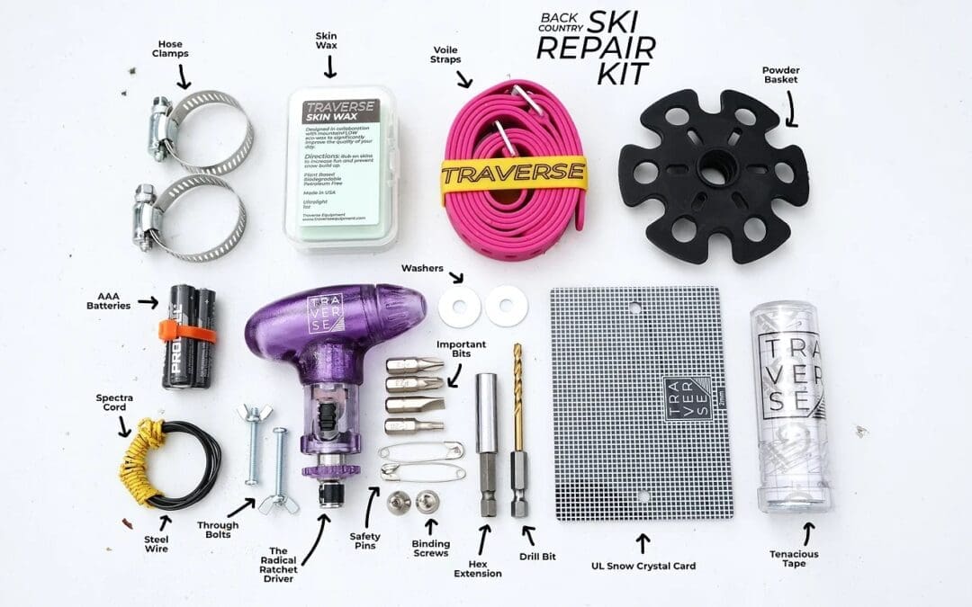 Backcountry Skiing Repair Kits