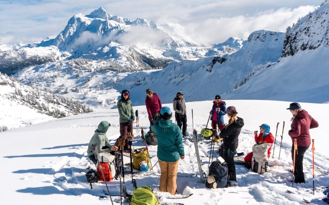 womens mountaineering course